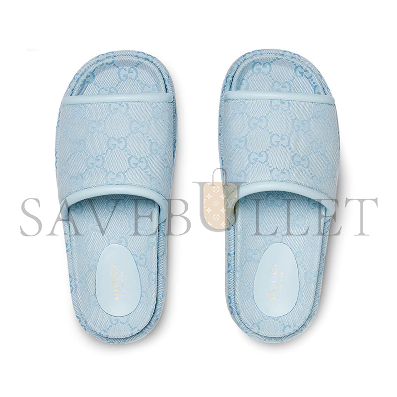 GUCCI WOMEN'S GG PLATFORM SANDAL 816797 GUCCI WOMEN'S GG PLATFORM SANDAL 816797